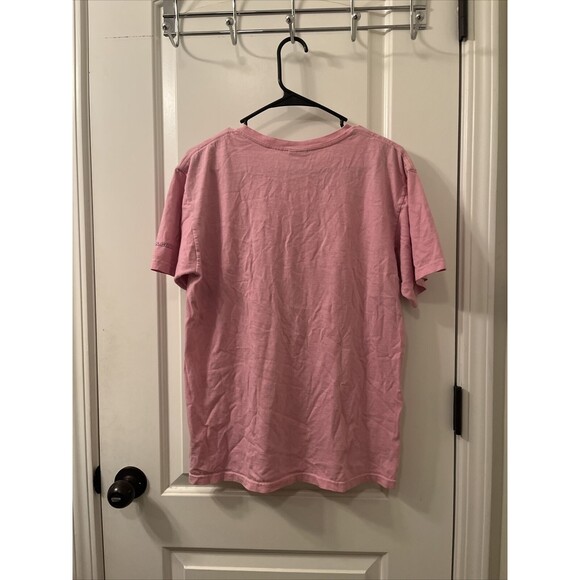 Anvil Men's T-Shirt HOOS THINK PINK UNIVERSITY OF VIRGINIA Pink Size M - Picture 10 of 13